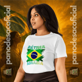 Nome do produto Camiseta PÁTRIA AMADA Baby Long