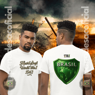 Nome do produto Camiseta CORAÇÃO DO BRASIL Unissex