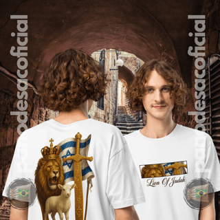 Nome do produto Camiseta LION OF JUDAH Unissex