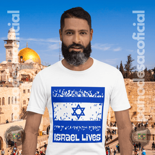 Nome do produto Camiseta ISRAEL LIVES Unissex