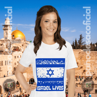 Nome do produto Camiseta ISRAEL LIVES Baby Long