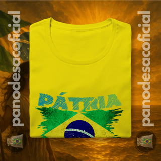 Nome do produto Camiseta PÁTRIA AMADA Baby Long