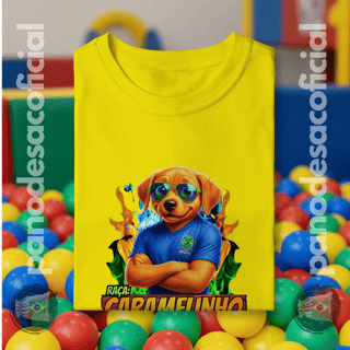 Nome do produto Camiseta Infantil CARAMELINHO PATRIOTINHA (2 a 8 anos)