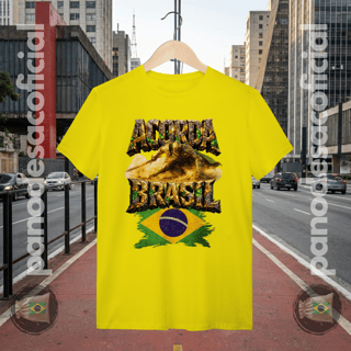 Nome do produto Camiseta ACORDA BRASIL, O GIGANTE ACORDOU Unissex