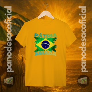 Nome do produto Camiseta PÁTRIA AMADA Unissex