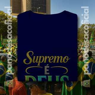 Nome do produto Camiseta SUPREMO É DEUS Baby Long
