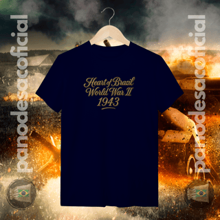 Nome do produto Camiseta CORAÇÃO DO BRASIL Unissex