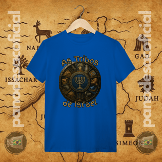 Nome do produto Camiseta AS TRIBOS DE ISRAEL (PT-BR)