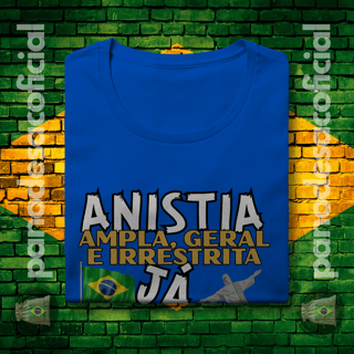Nome do produto Camiseta ANISTIA JÁ Baby Long