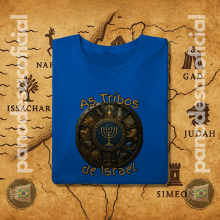 Nome do produto Camiseta AS TRIBOS DE ISRAEL (PT-BR)