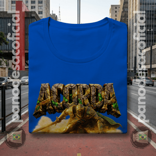 Nome do produto Camiseta ACORDA BRASIL, O GIGANTE ACORDOU Baby Long