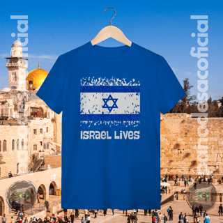 Nome do produto Camiseta ISRAEL LIVES Unissex