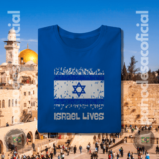 Nome do produto Camiseta ISRAEL LIVES Unissex