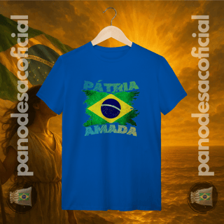 Nome do produto Camiseta PÁTRIA AMADA Unissex