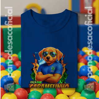 Nome do produto Camiseta Infantil CARAMELINHO PATRIOTINHA (2 a 8 anos)