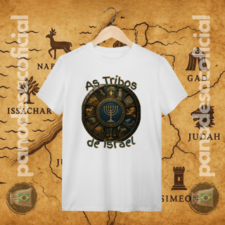 Nome do produto Camiseta AS TRIBOS DE ISRAEL (PT-BR)