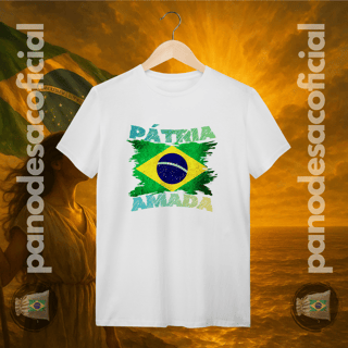 Nome do produto Camiseta PÁTRIA AMADA Unissex