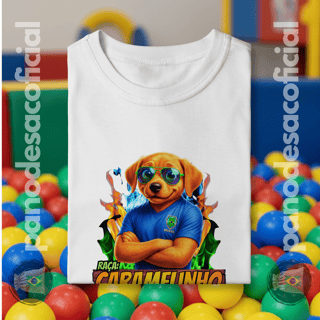 Nome do produto Camiseta Infantil CARAMELINHO PATRIOTINHA (2 a 8 anos)