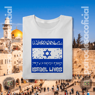 Nome do produto Camiseta ISRAEL LIVES Unissex