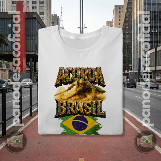 Nome do produto Camiseta ACORDA BRASIL, O GIGANTE ACORDOU Unissex