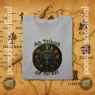Nome do produto Camiseta AS TRIBOS DE ISRAEL (PT-BR)
