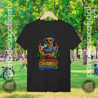 Nome do produto Camiseta CARAMELO PATRIOTA Unissex