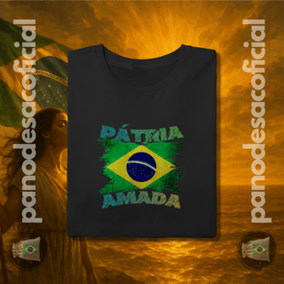 Nome do produto Camiseta PÁTRIA AMADA Unissex