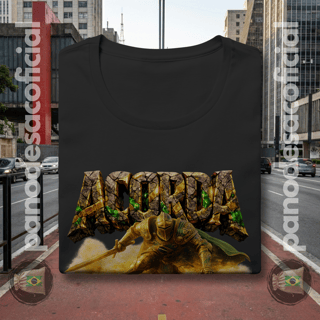 Nome do produto Camiseta ACORDA BRASIL, O GIGANTE ACORDOU Baby Long