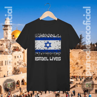 Nome do produto Camiseta ISRAEL LIVES Unissex