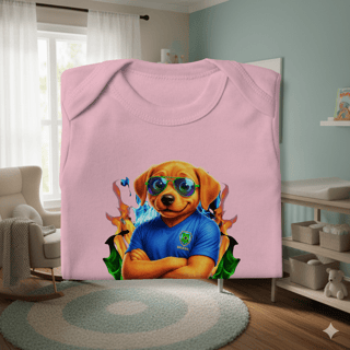 Nome do produto Body Infantil CARAMELINHO PATRIOTINHA