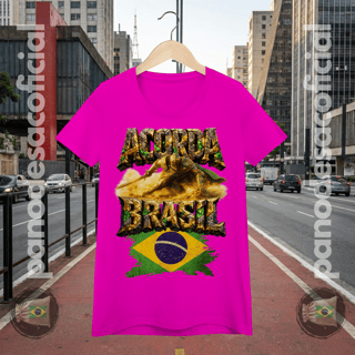 Nome do produto Camiseta ACORDA BRASIL, O GIGANTE ACORDOU Baby Long