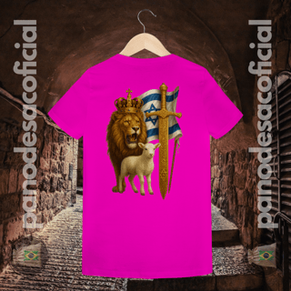 Nome do produto Camiseta LION OF JUDAH Baby Long