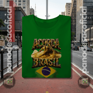 Nome do produto Camiseta ACORDA BRASIL, O GIGANTE ACORDOU Unissex