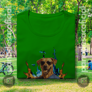 Nome do produto Camiseta CARAMELO PATRIOTA Baby Long