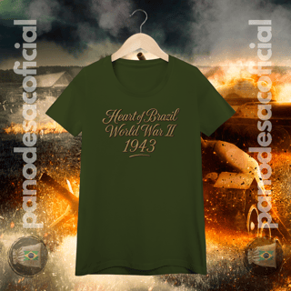 Nome do produto Camiseta CORAÇÃO DO BRASIL Baby Long