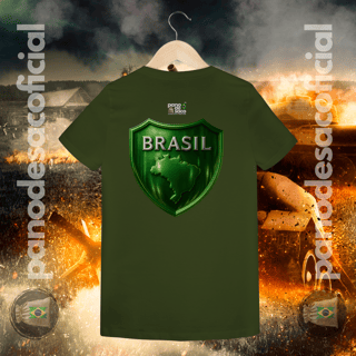 Nome do produto Camiseta CORAÇÃO DO BRASIL Baby Long