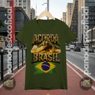 Nome do produto Camiseta ACORDA BRASIL, O GIGANTE ACORDOU Baby Long