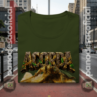 Nome do produto Camiseta ACORDA BRASIL, O GIGANTE ACORDOU Baby Long