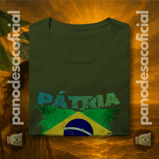 Nome do produto Camiseta PÁTRIA AMADA Baby Long