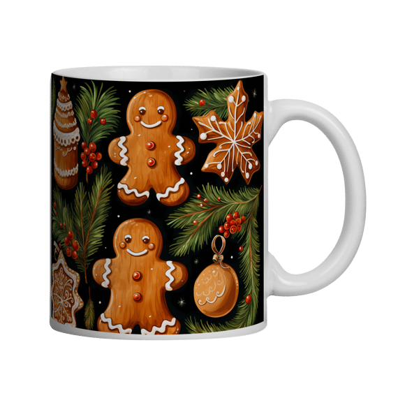 Caneca 3D - Natal - Gingerbread