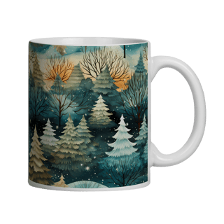 Caneca 3D - Natal - Pinheiros