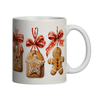 Caneca - Natal - Biscoitos