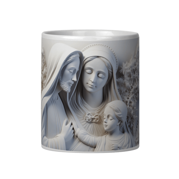 Caneca 3D - Natal - Sagrada Família