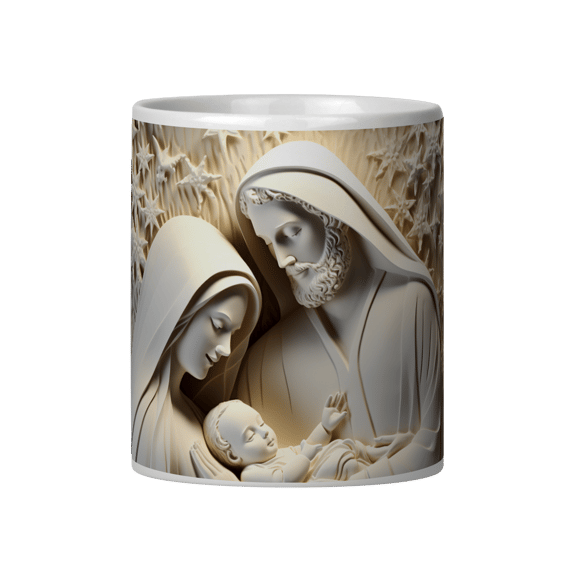 Caneca 3D - Natal - Sagrada Família