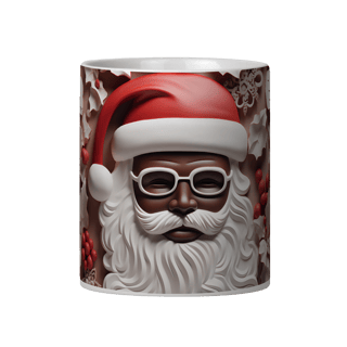 Caneca 3D - Natal - Papai Noel