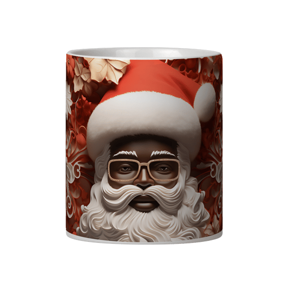 Caneca 3D - Natal - Papai Noel