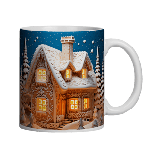 Nome do produto Caneca 3D - Natal - Cenário