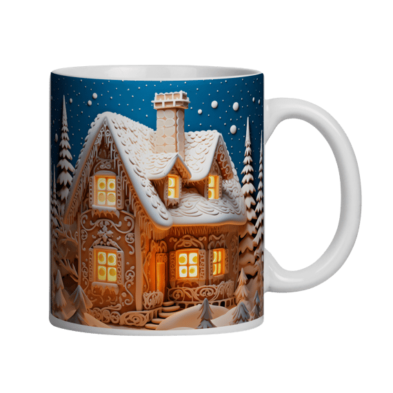 Caneca 3D - Natal - Cenário