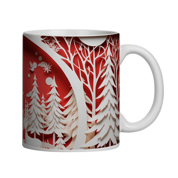 Caneca 3D - Natal - Cenário