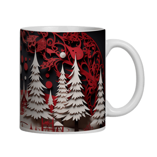 Caneca 3D - Natal - Cenário